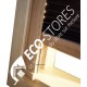 Store plissé fenêtre de toit sur mesure store velux - eco-stores.fr