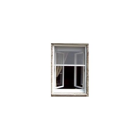 Store moustiquaire plissé fenêtre