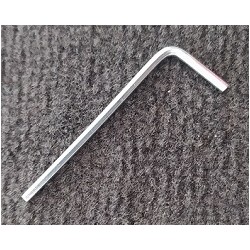 clé six pans 2 mm (pour fixation sans percement et/ou guidage sans percement)