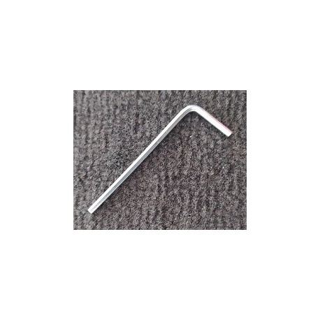 clé six pans 2 mm (pour fixation sans percement et/ou guidage sans percement)
