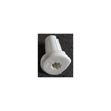 pièce détachée : pour store enrouleur : mécanisme seul côté chaînette - pour tube Ø25 - couleur blanc