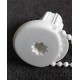 pièce détachée : pour store enrouleur : mécanisme seul côté chaînette - pour tube Ø27 - couleur blanc