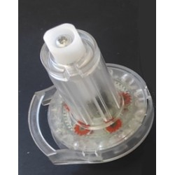 mécanisme seul (sans chaînette) - pour tube Ø25 - couleur transparent (type allure-K) avec engrenage