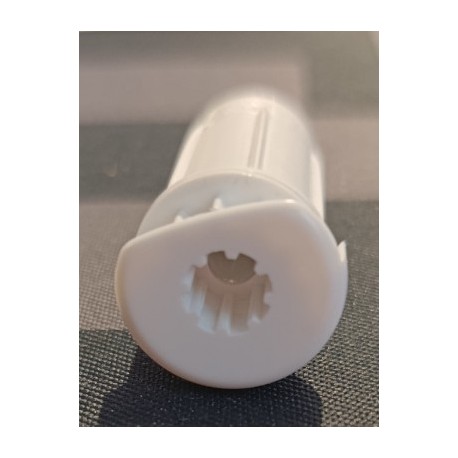 pièce détachée : pour store enrouleur : mécanisme seul côté chaînette - pour tube mini Ø18 - couleur blanc