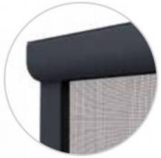 Photos/moustiquaire enroulable sur mesure - coffre détail - eco-stores
