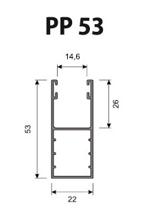 Volet Roulant Sur Mesure - Coulisses 53 mm PP53 (39 mm - 45 mm)