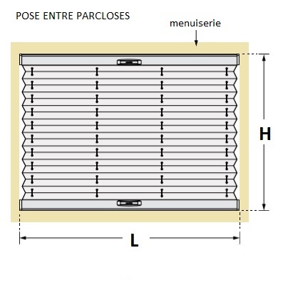 les daide/eco-stores_plisses_prise_mesure_pose_entre_parclose