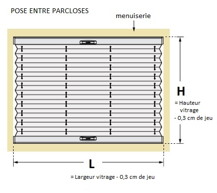 les daide/eco-stores_plisses_prise_mesure_pose_entre_parclose