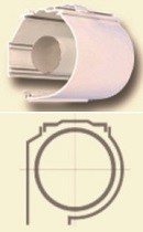 Coffre entier oval (ref1)
