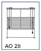up and down libre manoeuvre par cordon (AO28)