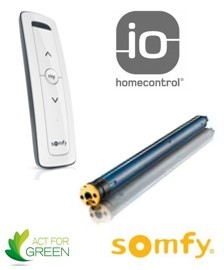 Moteur SOMFY IO type SUNEA + télécommande SITUO-1 IO