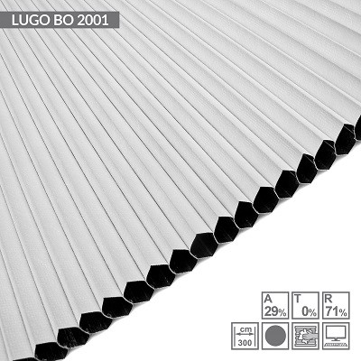 LUGO BO (BLACK OUT (nid d'abeille intérieur alu) ref 2001 blanc