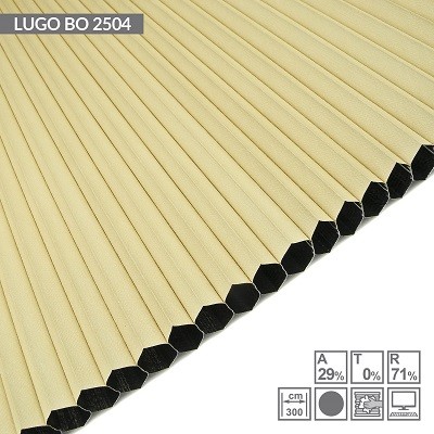 LUGO BO (BLACK OUT (nid d'abeille intérieur alu) ref 2504 beige