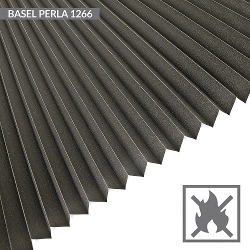 BASEL PERLA (STOP SOLEIL obscurcissant) ref 1266 marron foncé