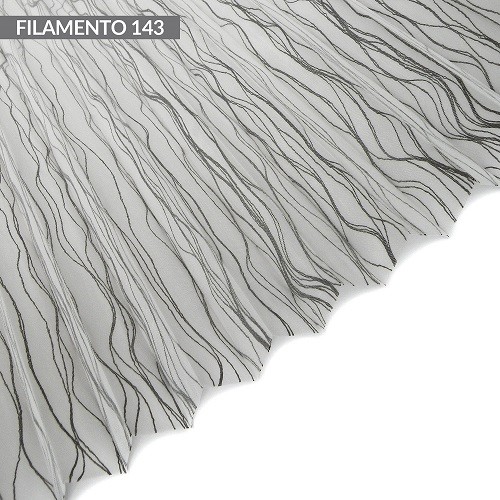 FILAMENTO (transparent) ref 143 blanc et noir