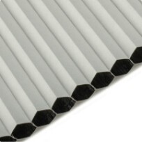 MONZA BO (BLACK OUT (nid d'abeille intérieur alu) ref 9218 gris clair