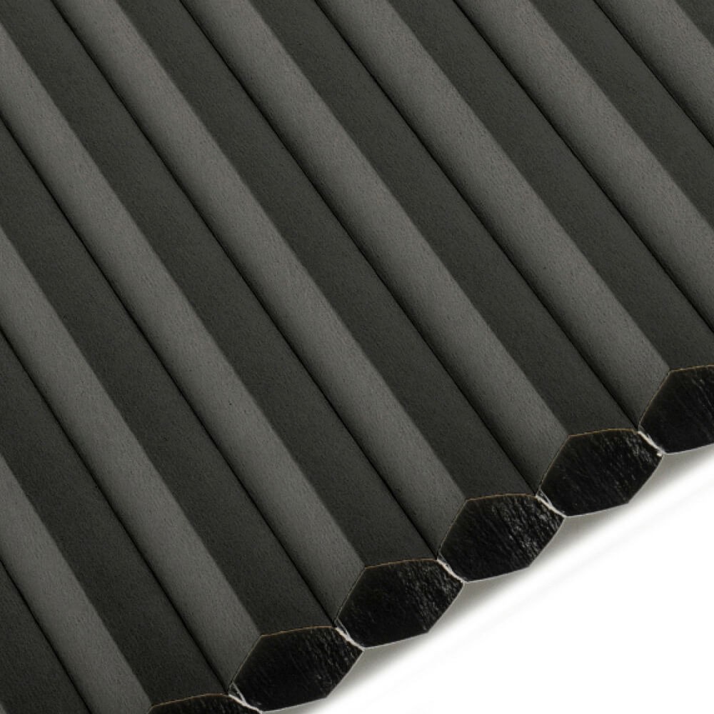 MONZA BO (BLACK OUT (nid d'abeille intérieur alu) ref 9217 noir